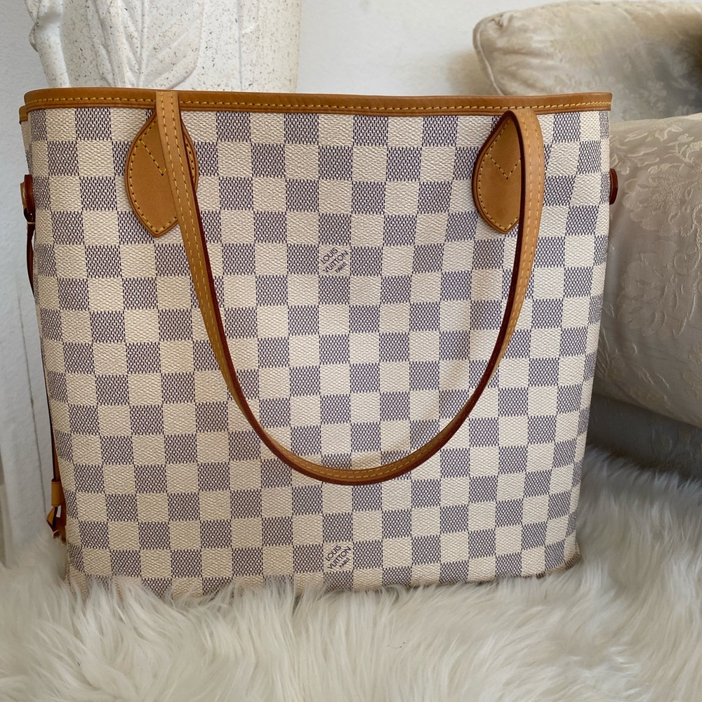 Louis Vuitton Neverfull MM Damier Azur